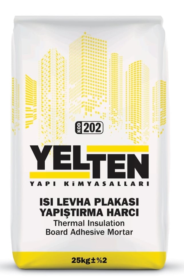 Yelten 202- Isı Levha Plakası Yapıştırma Harcı