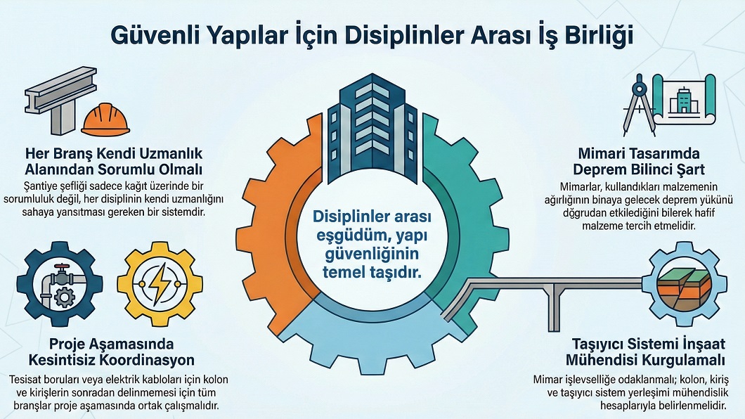 Şantiye Şefliği Sisteminde Köklü Değişim Şart: Disiplinler Arası Koordinasyon ve Deprem Mimarlığı Gerçeği