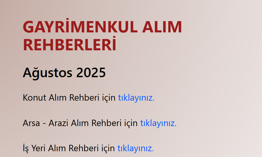 Gayrimenkul Alırken Nelere Dikkat Edilmeli? MKK’dan Konut, Arsa ve İş Yeri İçin Alım Rehberi