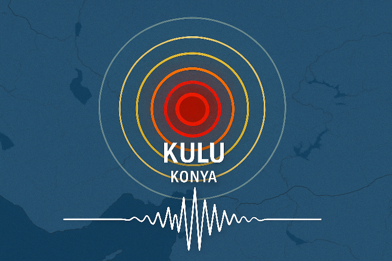 Konya'nın Kulu İlçesinde 5.2 Büyüklüğünde Deprem Meydana Geldi