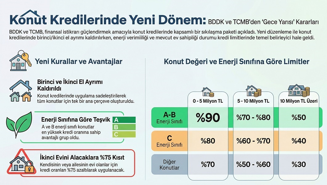Finansal İstikrar Yolunda Yeni Adımlar: Kredi ve Konut Piyasasında Dengelenme Süreci